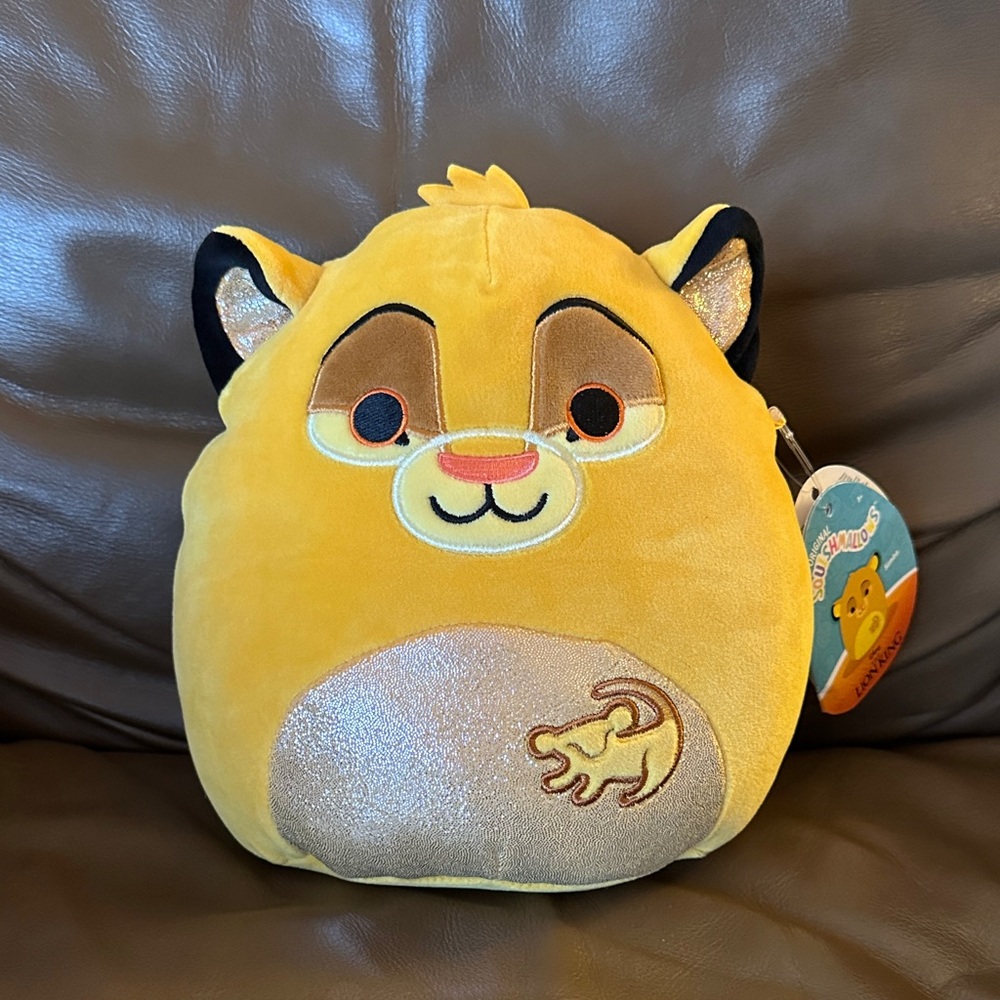 •DISNEY• NWT The Lion King Simba Squishmallow
